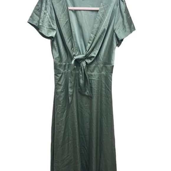 Baltic Born Poppy Satin Midi Dress - Picture 3 of 10